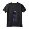 Donna Energia Solare Pannello Ambientale Rinnovabile Maglietta con Collo a V - Ideale per Proprietari di Case e Appassionati di Energia Solare