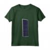 Donna Energia Solare Pannello Ambientale Rinnovabile Maglietta con Collo a V - Ideale per Proprietari di Case e Appassionati di Energia Solare