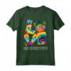 Interprete della Lingua dei Segni Love Ananas Summer Tie Dye Maglietta - Regalo Personalizzato per Interpreti - Ideale per Ultimo Giorno di Scuola