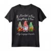 Interprete della Lingua dei Segni Everything Is Fine Christmas Xmas Maglietta - Regalo Divertente per Natale - Ideale per Lavoratori e Professionisti