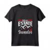 Investitore Immobiliare Azionista Le Scorte - Maglietta con Collo a V per Investitori Appassionati - Ideale come Regalo per Natale o Compleanno
