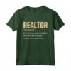 Investitore Immobiliare Affitto Immobiliare Casa Broker Maglietta - Regalo per Compleanno e Natale - Design Real Estate Investor