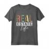 Leopard Agente Immobiliare Vita - T-shirt Investitore Home Broker - Real Estate Life - Regalo Ringraziamento Agente Immobiliare