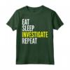 Investigator Funny Gift - HapTiger Maglietta per Uomini e Donne - Ideale per Anniversario, Compleanno, o Natale