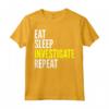 Investigator Funny Gift - HapTiger Maglietta per Uomini e Donne - Ideale per Anniversario, Compleanno, o Natale
