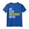 Investigator Funny Gift - HapTiger Maglietta per Uomini e Donne - Ideale per Anniversario, Compleanno, o Natale