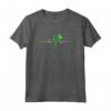 Battito Cardiaco Trifoglio Irlandese - T-shirt per il Giorno di San Patrizio - Regalo Cultura Irlandese e Musica Folk Rock