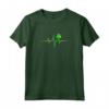 Battito Cardiaco Trifoglio Irlandese - T-shirt per il Giorno di San Patrizio - Regalo Cultura Irlandese e Musica Folk Rock