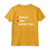 Maglietta divertente da uomo | FBI Ispettore del corpo femminile - T-shirt umoristica per studenti universitari e amanti del sarcasmo