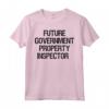 Ispettore Immobiliare del Governo Futuro - Maglietta Originale per Uomini e Donne - Ideale per Anniversario, Laurea, Compleanno o Natale