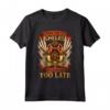 Funny When the DM Smiles, It's Already Too Late Maglietta - Dungeons and Dragons Tabletop RPG Tee