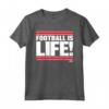 HapTiger Football is Life Maglietta - Official American Sports Comedy-Drama TV Series Merchandise