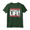 HapTiger Football is Life Maglietta - Official American Sports Comedy-Drama TV Series Merchandise