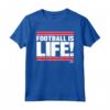 HapTiger Football is Life Maglietta - Official American Sports Comedy-Drama TV Series Merchandise