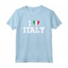 I Love Italy - Bandiera Cuore Italiano | Roma Firenze Patriottica Maglietta - Ideale Regalo per la Famiglia e le Occasioni Speciali