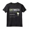 Gin Love - T-shirt Divertente per gli Amanti del Gin - Accessorio Gin | Tonic | Alcol