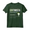 Gin Love - T-shirt Divertente per gli Amanti del Gin - Accessorio Gin | Tonic | Alcol