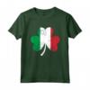 Irlandese Bandiera Italiana Trifoglio Italia San Patrizio Maglietta - Celebra la tua Eredità Italo-Irlandese con Orgoglio