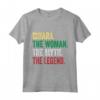 Chiara The Women The Myth The Legend Maglietta - T-shirt Personalizzata per Regalo Unico - Divertente e Originale