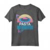 Pasta Retrò Noodle Italiano Maglietta - La Pasta è Amore - Ideale per Appassionati di Cucina