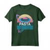 Pasta Retrò Noodle Italiano Maglietta - La Pasta è Amore - Ideale per Appassionati di Cucina