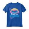 Pasta Retrò Noodle Italiano Maglietta - La Pasta è Amore - Ideale per Appassionati di Cucina