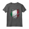 Fieri di Moda Italiana - Italia Strappato Bandiera Italiana Maglietta - Orgoglio Italiano e Cultura Italia