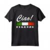 Ciao Italia Tricolore Bandiera Italiana Firenze Firenze Italia Maglietta - Orgoglio Italiano - Regalo per Amanti dell'Italia