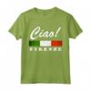 Ciao Italia Tricolore Bandiera Italiana Firenze Firenze Italia Maglietta - Orgoglio Italiano - Regalo per Amanti dell'Italia