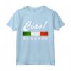 Ciao Italia Tricolore Bandiera Italiana Firenze Firenze Italia Maglietta - Orgoglio Italiano - Regalo per Amanti dell'Italia