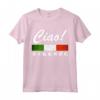 Ciao Italia Tricolore Bandiera Italiana Firenze Firenze Italia Maglietta - Orgoglio Italiano - Regalo per Amanti dell'Italia