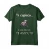 HapTiger Italiano Maglietta - Piccolo Levriero Italiano Divertente - Regalo per Amanti dei Levrieri - Acquista Online