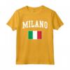 Italia Milan Milano Italy Italian Flag Italiano Men Women Maglietta - Heritage Gifts for Family - Buy Online Now