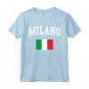 Italia Milan Milano Italy Italian Flag Italiano Men Women Maglietta - Heritage Gifts for Family - Buy Online Now