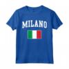 Italia Milan Milano Italy Italian Flag Italiano Men Women Maglietta - Heritage Gifts for Family - Buy Online Now