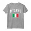 Italia Milan Milano Italy Italian Flag Italiano Men Women Maglietta - Heritage Gifts for Family - Buy Online Now