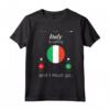 Camicia Italy Is Calling e I Must Go Bandiera Italia Maglietta - Patriottica Italia T-Shirt per Uomo e Donna - Ideale per Viaggi in Italia