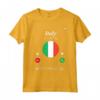 Camicia Italy Is Calling e I Must Go Bandiera Italia Maglietta - Patriottica Italia T-Shirt per Uomo e Donna - Ideale per Viaggi in Italia