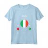 Camicia Italy Is Calling e I Must Go Bandiera Italia Maglietta - Patriottica Italia T-Shirt per Uomo e Donna - Ideale per Viaggi in Italia