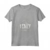 Donna Italia Stile Vintage Retrò - Maglietta con Collo a V - Ideale per gli Amanti del Vintage e della Cultura Italiana