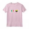 Italia E Lituania Bandiera Lituana - T-shirt Doppia Cittadinanza con Battito Cardiaco - Ideale per il Flag Day o la Giornata della Bandiera