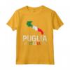 Puglia Italia - Puglia Souvenir Puglia Silhouette Maglietta - Orgoglioso della Puglia - Ideale per Festa della Repubblica o Calcio Puglia