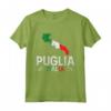 Puglia Italia - Puglia Souvenir Puglia Silhouette Maglietta - Orgoglioso della Puglia - Ideale per Festa della Repubblica o Calcio Puglia
