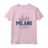 Italia Stile Retrò Vintage Milano Maglietta - Perfetta per gli Amanti della Moda Vintage e di Milano
