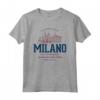 Italia Stile Retrò Vintage Milano Maglietta - Perfetta per gli Amanti della Moda Vintage e di Milano