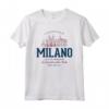 Italia Stile Retrò Vintage Milano Maglietta - Perfetta per gli Amanti della Moda Vintage e di Milano