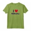 I LOVE FERRARA - Cuore Maglietta Città in Italia - Ideale come Regalo o Souvenir