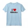I LOVE FERRARA - Cuore Maglietta Città in Italia - Ideale come Regalo o Souvenir