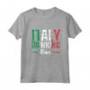 Italia Drinking Team - Maglietta Italiano Beerlogist Whisky Amante - Per Bevitori Italiani e Amanti della Cultura Italiana