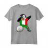 Dabbing Pinguino Italia Pallavolo Bandiera Italiana Volley Maglietta - Forza Italia Volleyball! Support Italy's National Team